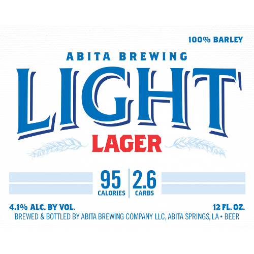 Abita Light birra 6 bottiglie leggera