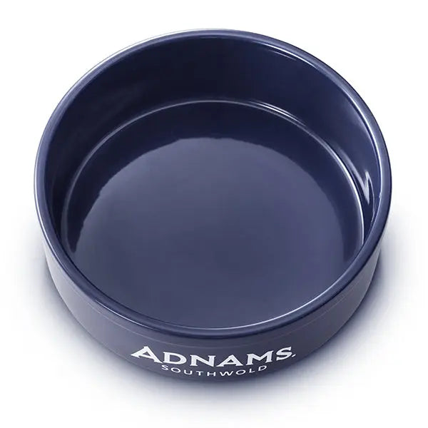 Adnams Navy ciotola cane 20cm blu gres