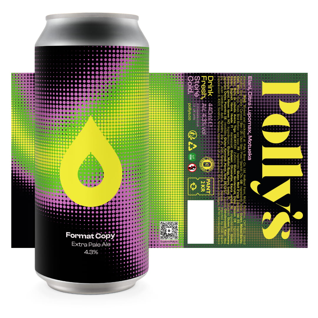 Polly's Brew Co. Format Copy Extra Pale Ale 4.3% Agrumata