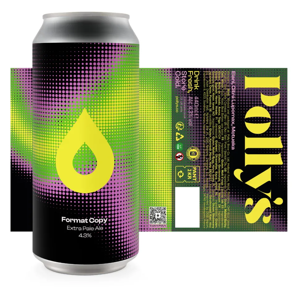 Polly's Brew Co. Format Copy Extra Pale Ale 4.3% Agrumata