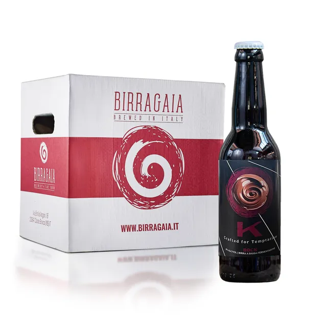 Birra Gaia Knam birra 33cl confezione da 12 cacao