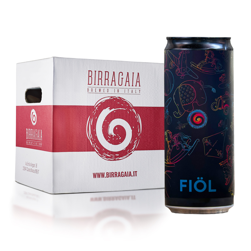 Revertis Gaia Fiöl birra lattina 33 cl confezione 12 luppolo