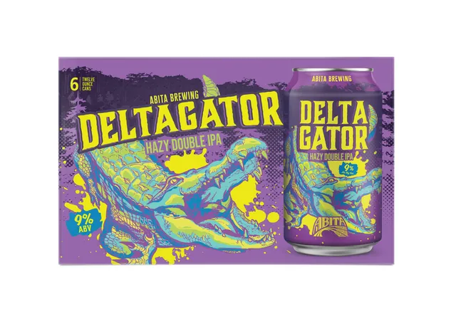 Abita Delta Gator birra 6 lattine Year Round